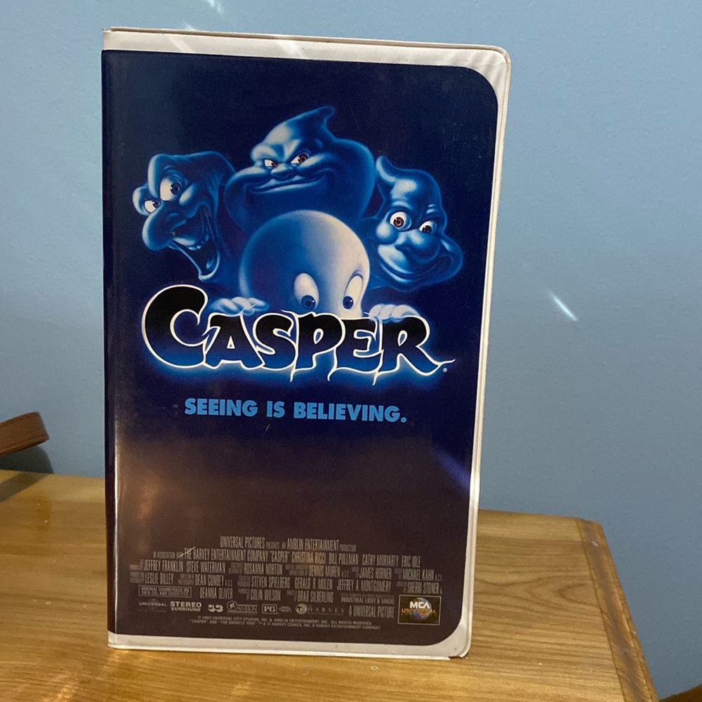 Casper VHS tape